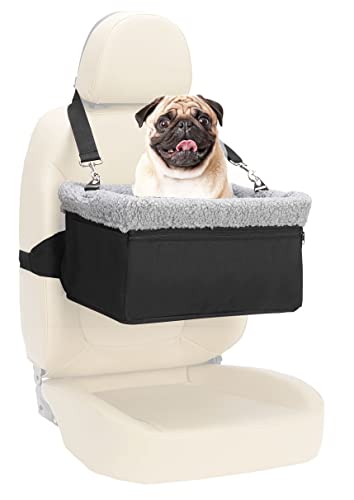 UNICITII Raised Dog Booster Car Seat – The VIP Experience for Your Pup!