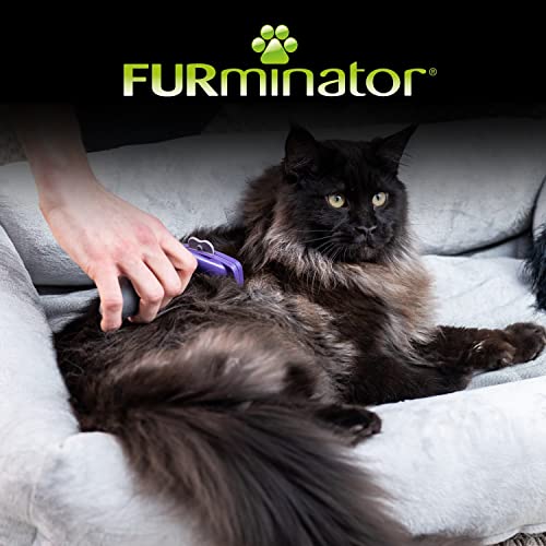 FURminator Undercoat Deshedding Tool for Medium & Large Long Haired Pets