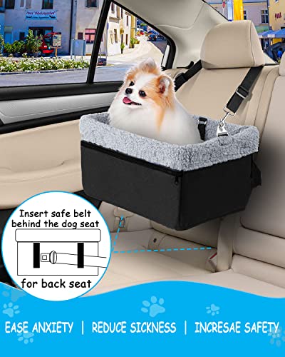 UNICITII Raised Dog Booster Car Seat – The VIP Experience for Your Pup!