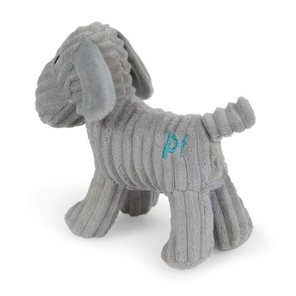 Freddi Cord Puppy Toy – Grey