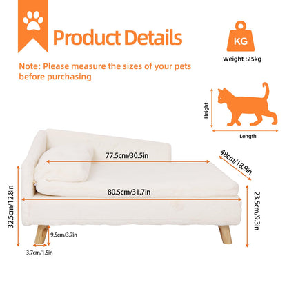 BingoPaw Dog Sofa Bed – Beige