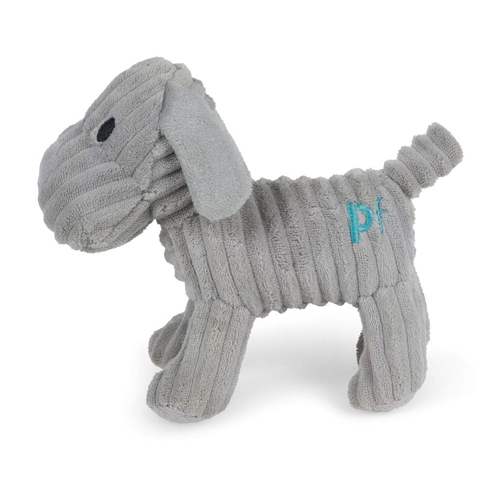 Freddi Cord Puppy Toy – Grey