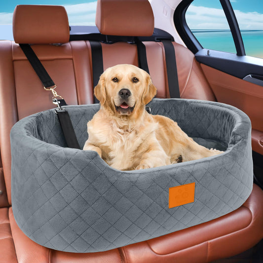 Feporen Large Dog Car Seat – Elevate Your Pup’s Travel Experience