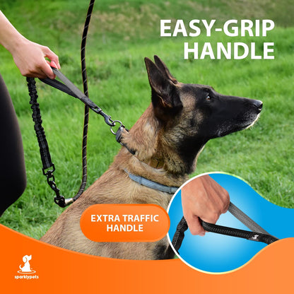 SparklyPets Anti-Pulling Rope Leash – Tough, Comfortable, and Stylish!