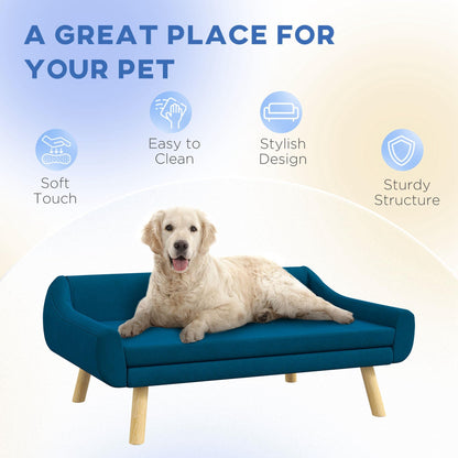 PawHut Dog Sofa Bed – Blue