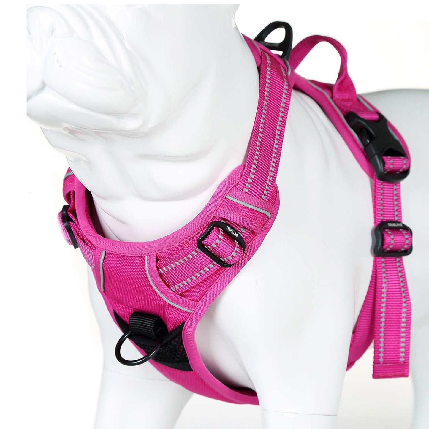 MOKCCI Fuchsia Dog Harness – XS