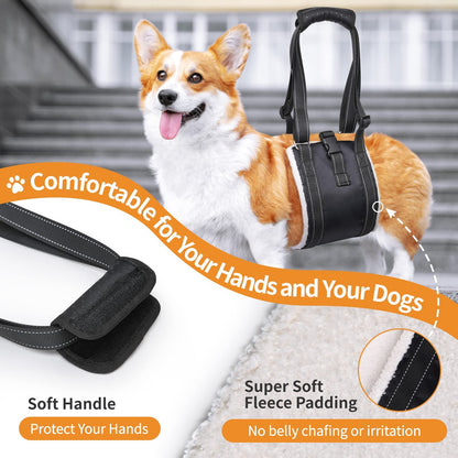 BRO Dog Mobility Support Harness – Comfortable Lift Aid for Elderly & Injured Dogs