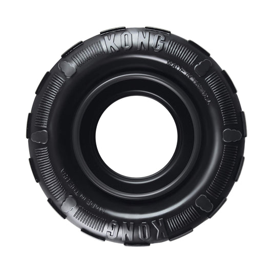 KONG Extreme Rubber Tire Dog Toy – For Power Chewers and Fetch Fun