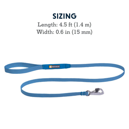 RUFFWEAR Hi &amp; Light Dog Leash – Lightweight, Durable, and Travel-Ready