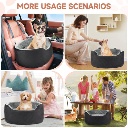 Feporen Dog Car Booster Seat – Travel in Comfort and Style!