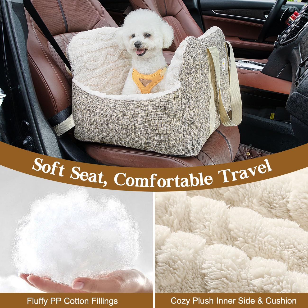 Pawaboo Dog Booster Car Seat – The Ultimate Road Trip Companion for Your Pup!