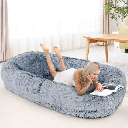 Human-Sized Dog Bed XXL – Extra Large Bed for People and Pets with Removable Cover