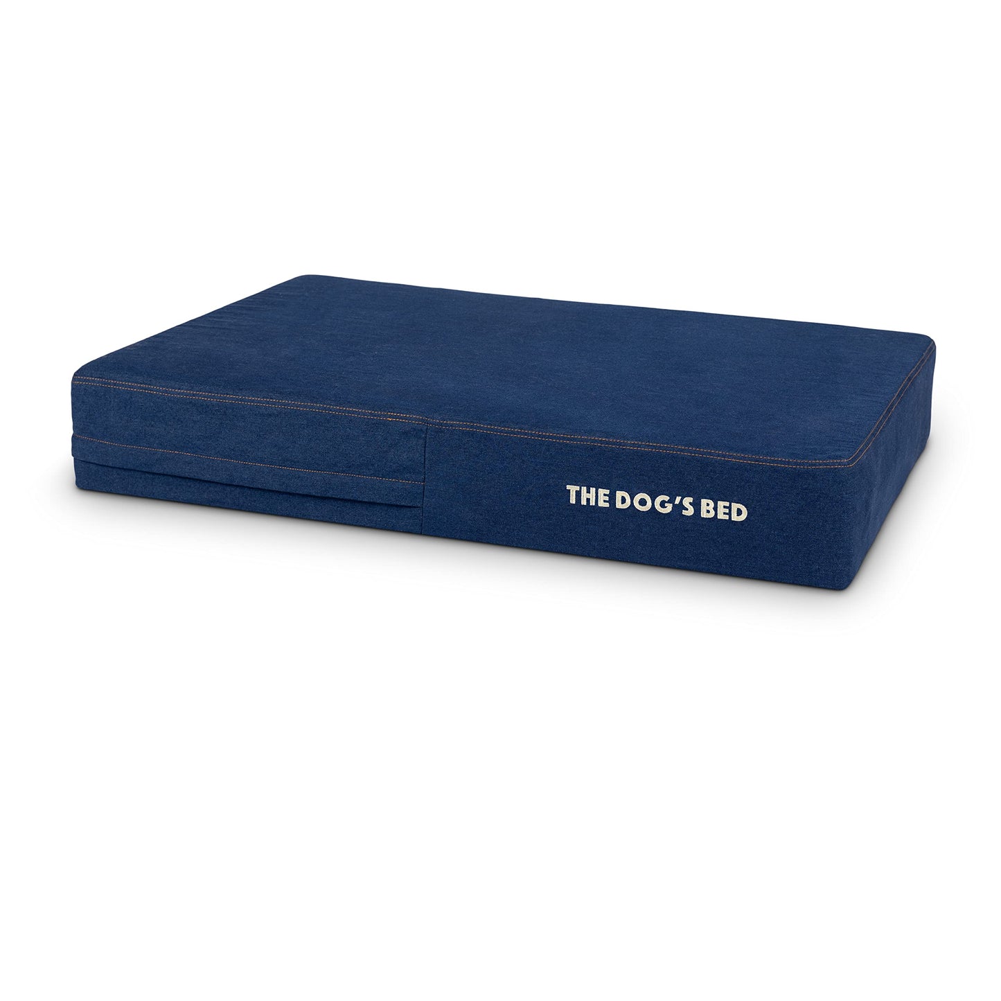 Orthopaedic Dog Bed Large Blue Denim, Waterproof Memory Foam Dog Bed