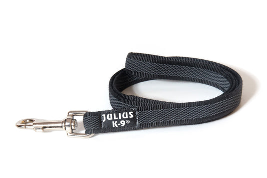 Julius-K9 Color &amp; Gray Super-Grip Leash – Durability Meets Functionality!