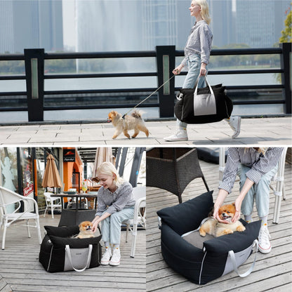 LE SURE Pet Car Booster Seat – Travel in Comfort &amp; Style!