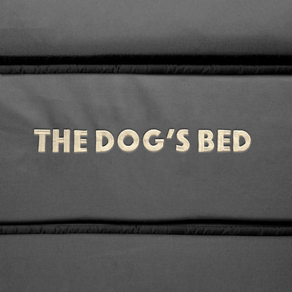 'The Dog's' Orthopaedic Dog Bed Large Grey with Black Piping, Waterproof Memory Foam Dog Bed